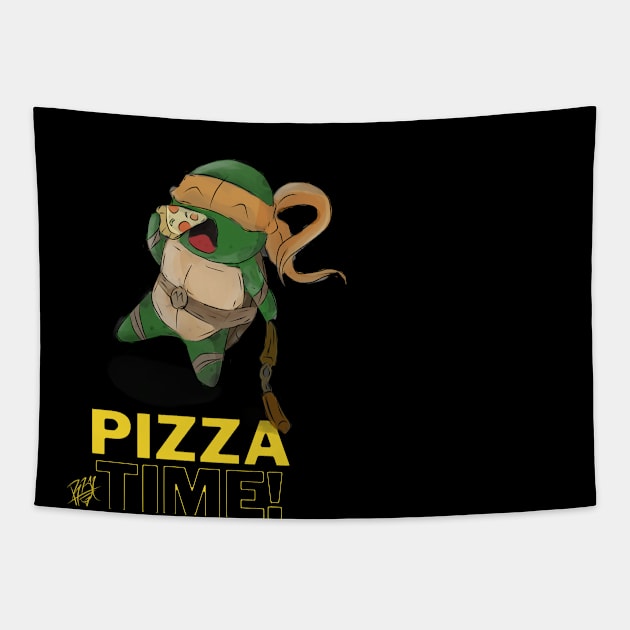 Pizza Time! Tapestry by Rem