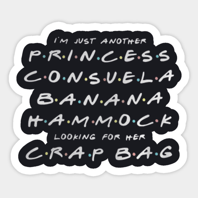 Free Free 328 Friends Princess Consuela Banana Hammock Cast SVG PNG EPS DXF File