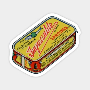 Retro Impeccable Portuguese Sardines Magnet