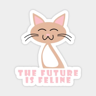 The Future Is Feline Magnet