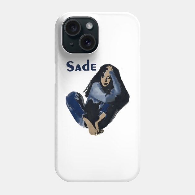 Sade Adu Vintage Phone Case by Garza Arcane