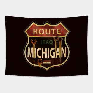 Route Michigan Tapestry