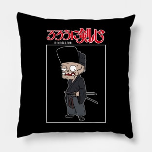 BATTOUSAI - PARODY IN CARTOON STYLE Pillow