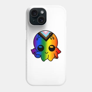 LGBT Progress Flag Pride Octopus Gradient Phone Case