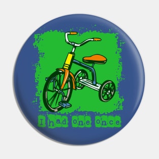 Child bike, child tricycle, Pin