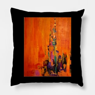 Sunset Skyline Pillow