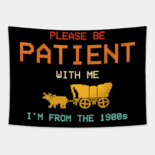 Please Be Patient With Me I'm From The 1900s Tapestry