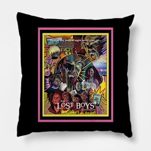 The Lost Boys (w text) Pillow