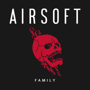 Airsoft Family - Skull T-Shirt