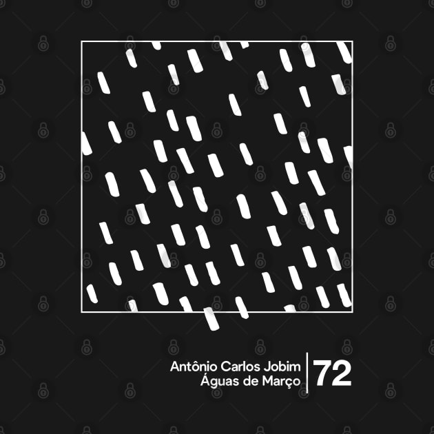 Antonio Carlos Jobim / Minimal Style Graphic Artwork Design by saudade