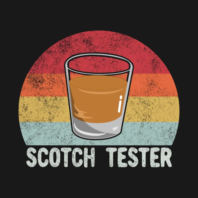 Retro Scotch Tester - Whiskey Lover by KawaiinDoodle