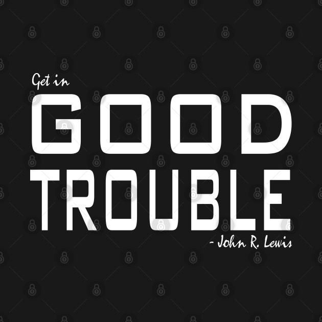 ALKEBULAN - GOOD TROUBLE (White Letter) by DodgertonSkillhause