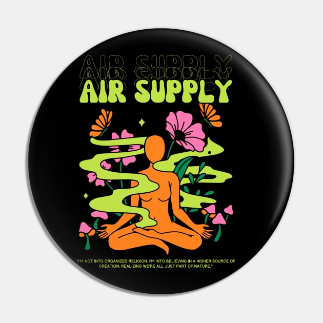 Air Supply // Yoga Pin by Mamamiyah
