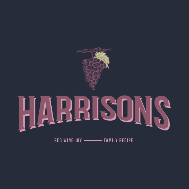 Harrisons Red Wine Joy Family Recipe Vineyard by VOIX Designs