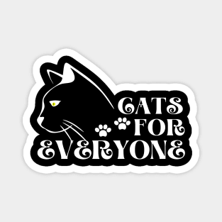 Cats for everyone Magnet