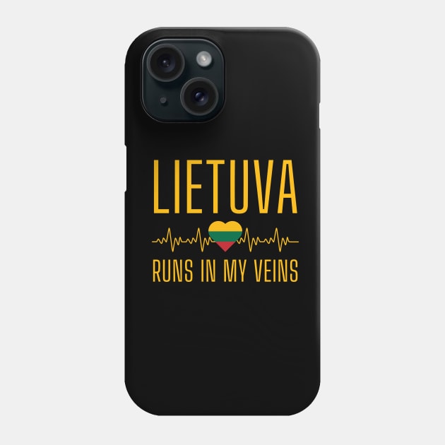 Lietuva Phone Case by footballomatic