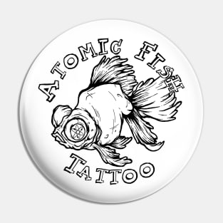 Atomic Fish Tattoo V2.0 Pin