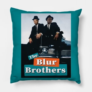 The Blur Brothers (A) Pillow