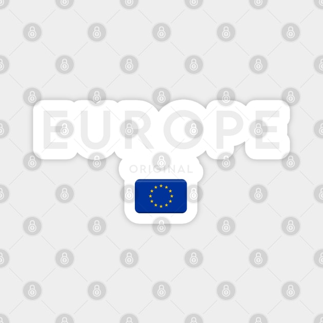 Europe flag, european flag Magnet by eka123