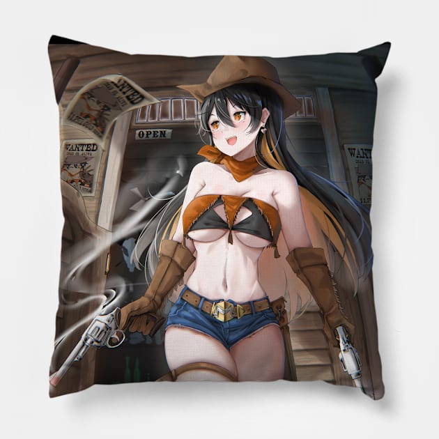 Wild West Monerochan Pillow by Monero Art Fund