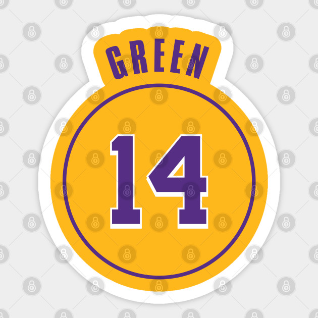 Danny Green Name And Number Danny Green Sticker Teepublic