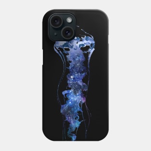 Hydro Flask stickers - ocean blue jellyfish galaxy space | Sticker pack set Phone Case