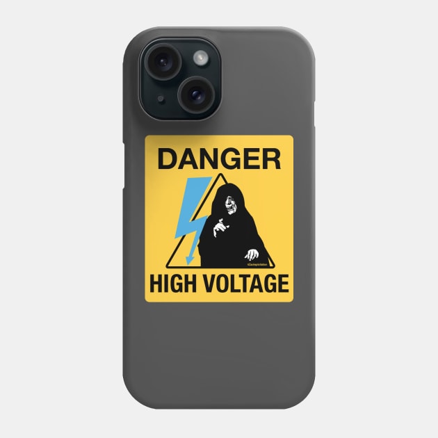 Danger High Voltage Phone Case by zacktastic