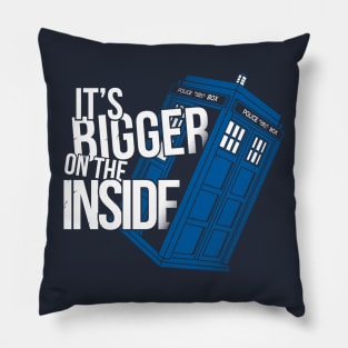 Bigger on the inside Pillow