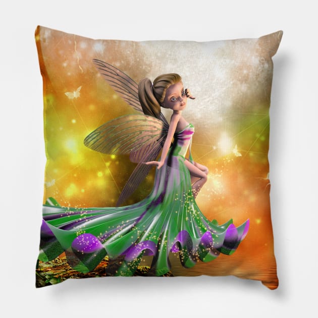 Cute fairy Pillow by Nicky2342