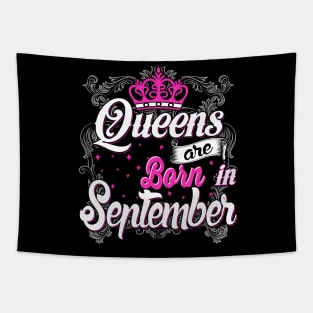 Queens are born in September Tapestry