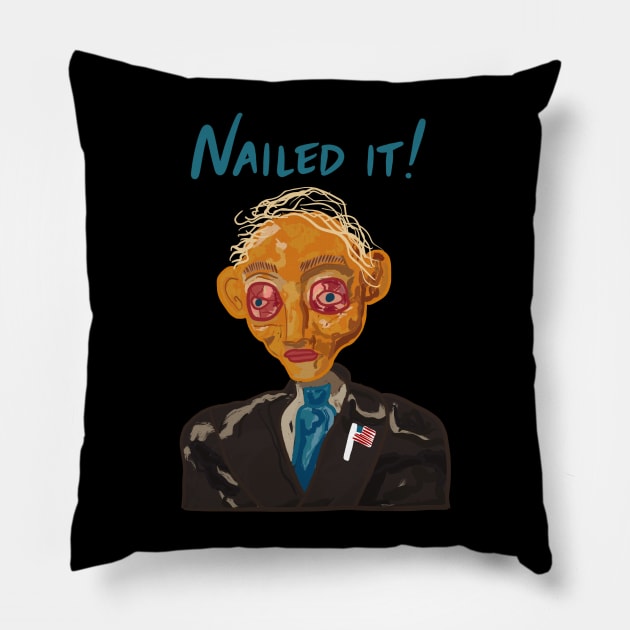 Nailed It! Trump cake Pillow by Hoagiemouth