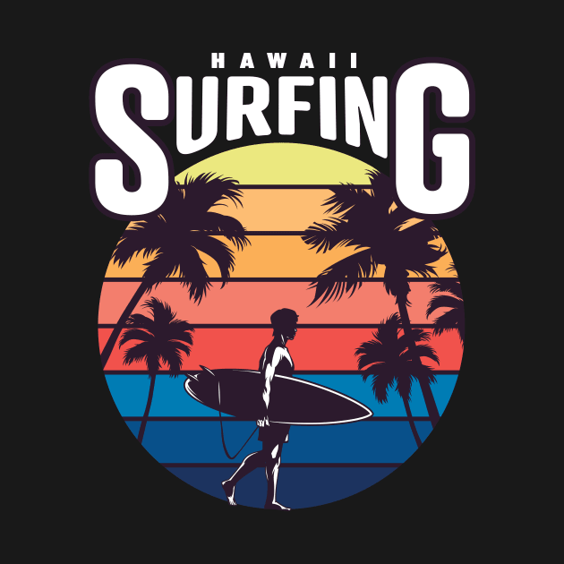 surfing hawaii by awesome98