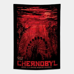 Visit Chernobyl Tapestry