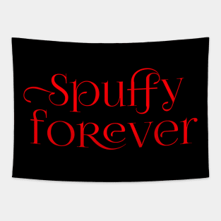 Spuffy Forever (Red) Tapestry