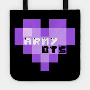 Pixel ARMY BTS Tote