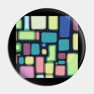 Coloured Blocks Pin