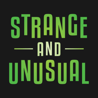 Strange & Unusual - Beetlejuice Inspired T-Shirt