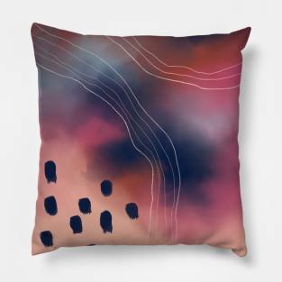 Abstract Painting Pillow