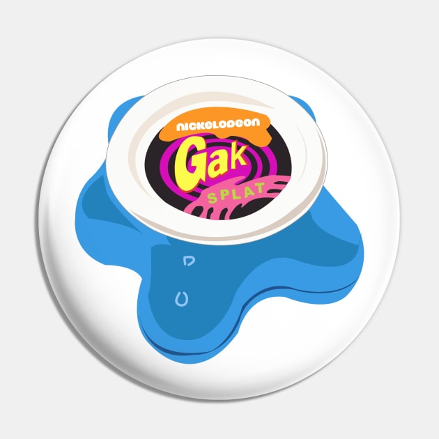 Blue Gak Pin by TeeOurGuest