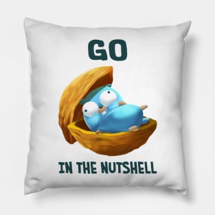 Golang Gopher in the nutshell Pillow