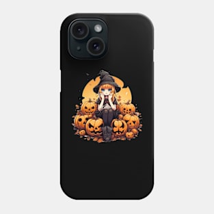 Pumpkin Witch Phone Case