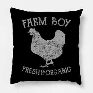 farm boy fresh et organic chicken Pillow