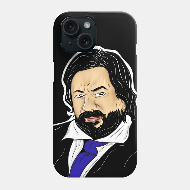 the immortal jackie daytona of what we do in the shadows Phone Case by jorge_lebeau