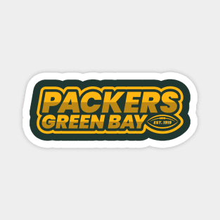 Green Bay 4 Magnet