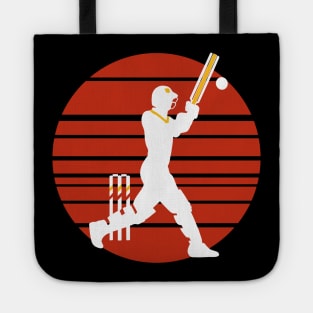 Cricket Player - Vintage Sunrise Edition Tote