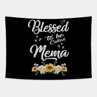 mothers day blessed to be called mema Tapestry