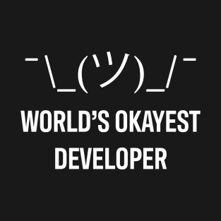 Developer World Okayest Developer T-Shirt