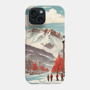 Vancouver Canada Vintage Poster Tourism Phone Case