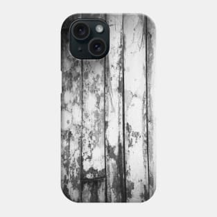 Black and white Bamboo wall Phone Case