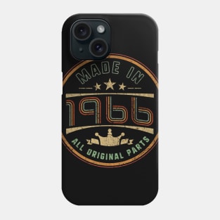 Made In 1966 57th Birthday Phone Case